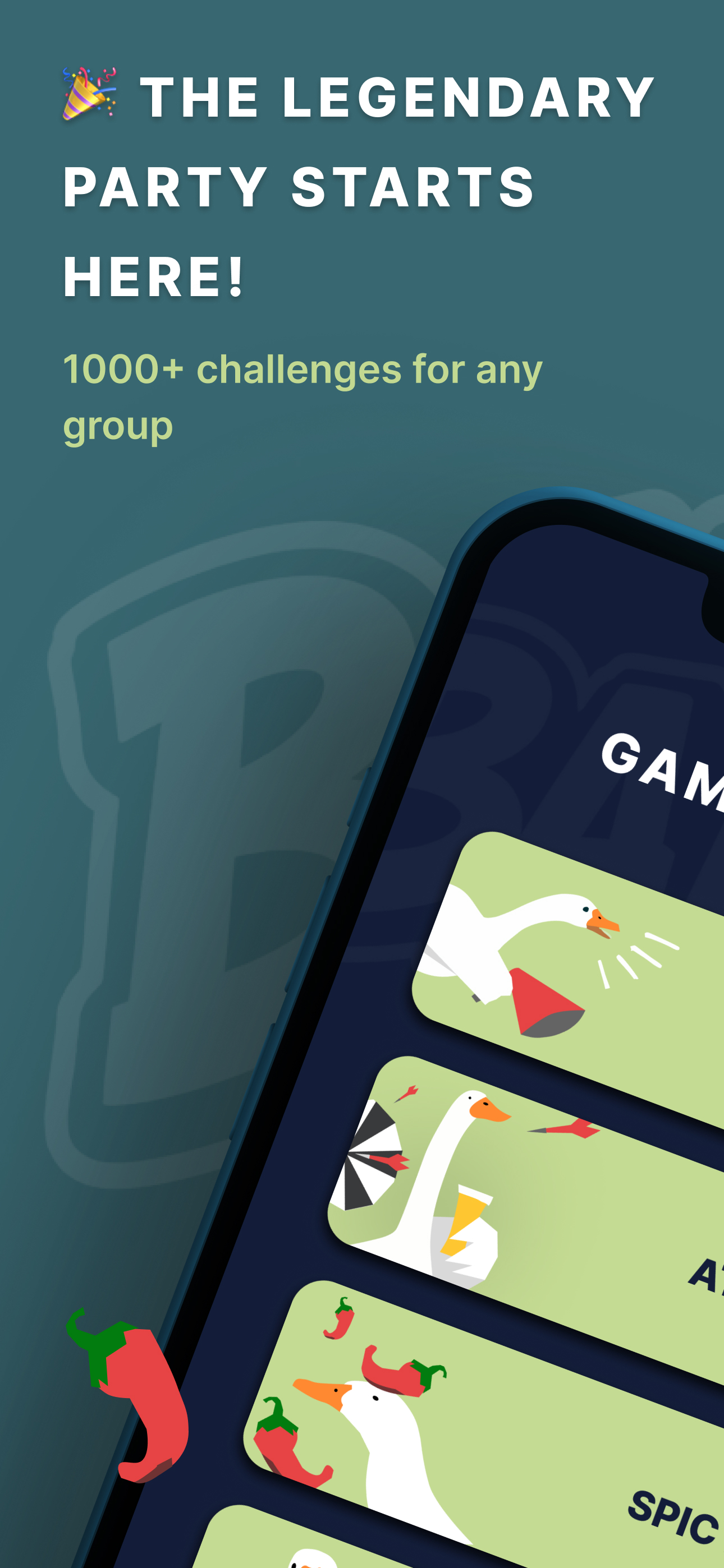 Game mode selection screen
